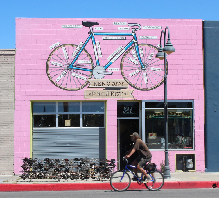 Reno Bike Project. Photo by Alicia Barber.